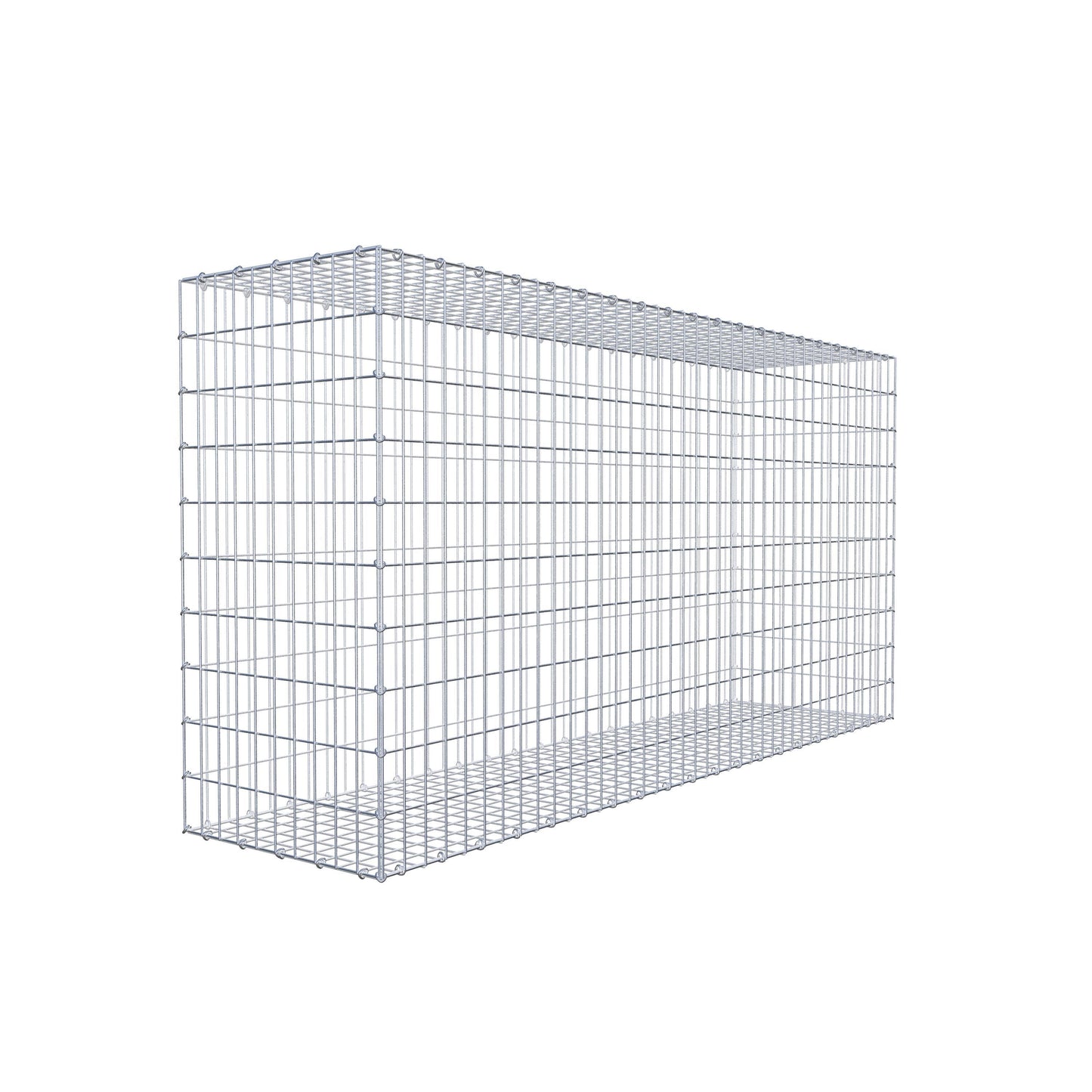 Schanskorf 200 cm x 100 cm x 50 cm (L x H x D), maaswijdte 5 cm x 10 cm, C-ring