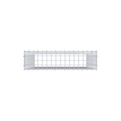 Fourche rapportée type 3 100 cm x 80 cm x 20 cm (L x H x P), mailles 5 cm x 5 cm, anneau C
