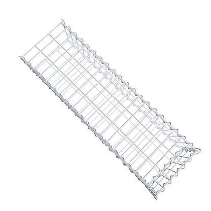 Add-on schanskorf type 2 100 cm x 20 cm x 30 cm (L x H x D), maaswijdte 5 cm x 10 cm, spiraalvormig