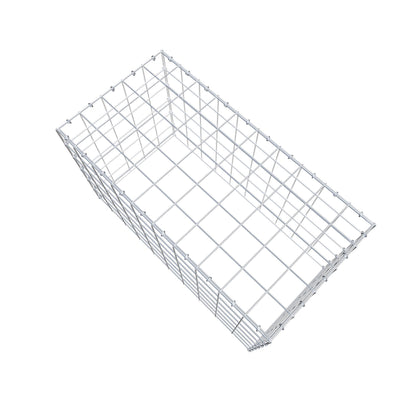 Type 3 oplegkorf 100 cm x 60 cm x 50 cm (L x H x D), maaswijdte 10 cm x 10 cm, C-ring