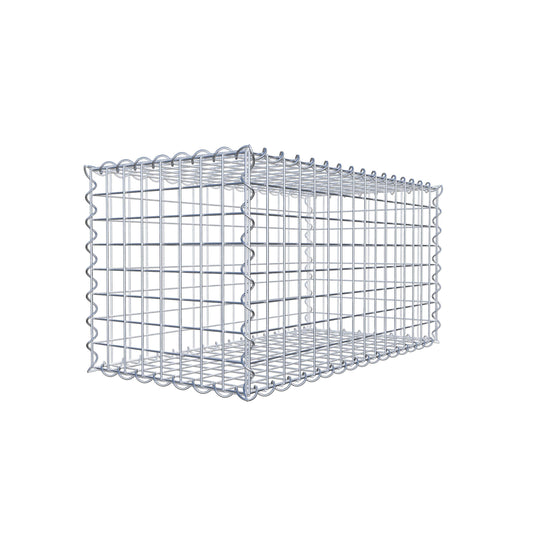 Gabion 80 cm x 40 cm x 40 cm (L x H x D), maskestørrelse 5 cm x 5 cm, spiral