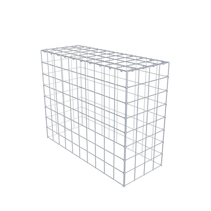 Type 3 oplegkorf 100 cm x 80 cm x 40 cm (L x H x D), maaswijdte 10 cm x 10 cm, C-ring