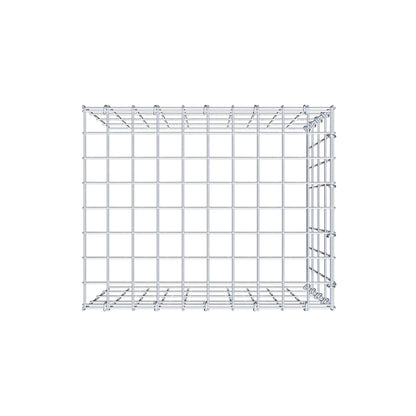 Toegevoegde pool type 4 50 cm x 40 cm x 40 cm (L x H x D), maaswijdte 5 cm x 10 cm, C-ring