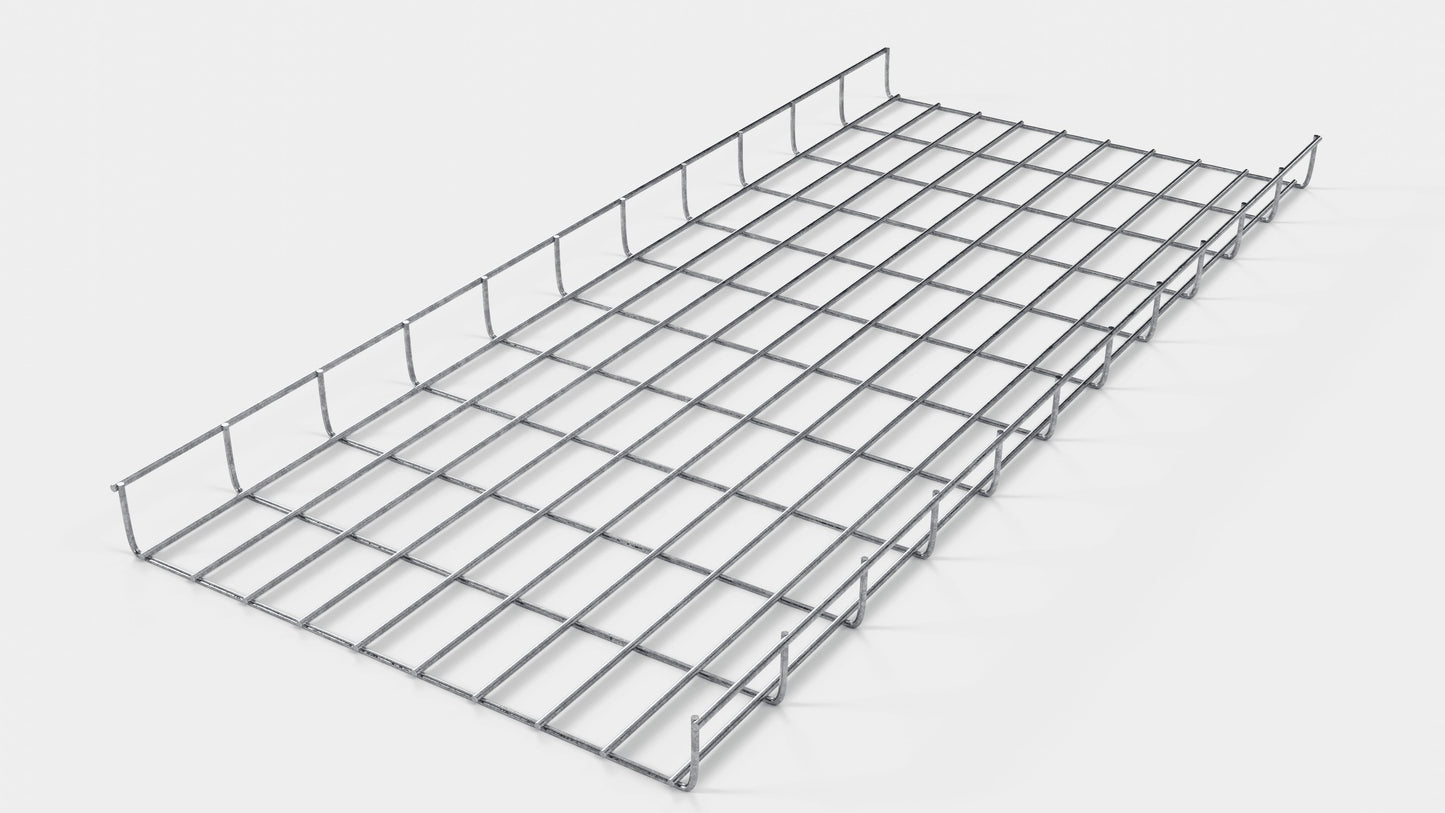 Trellis højde 110 cm, dybde 5 cm, maskestørrelse 5 x 10 cm