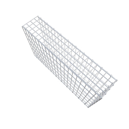 Anbaugabione Typ 2 100 cm x 60 cm x 20 cm, Maschenweite 5 cm x 10 cm, C-Ring