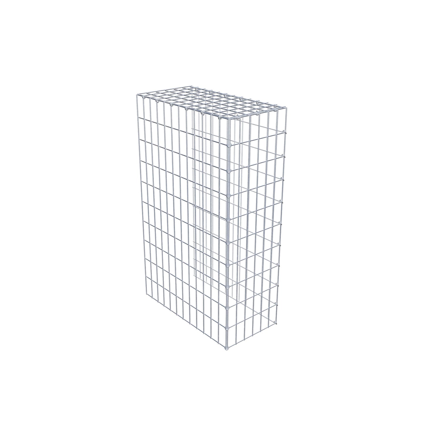 Type 4 oplegkorf 100 cm x 60 cm x 30 cm (L x H x D), maaswijdte 5 cm x 10 cm, C-ring