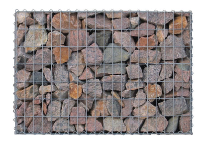 Gabion 100 cm x 70 cm x 30 cm (L x H x P), mailles 5 cm x 10 cm, spirale