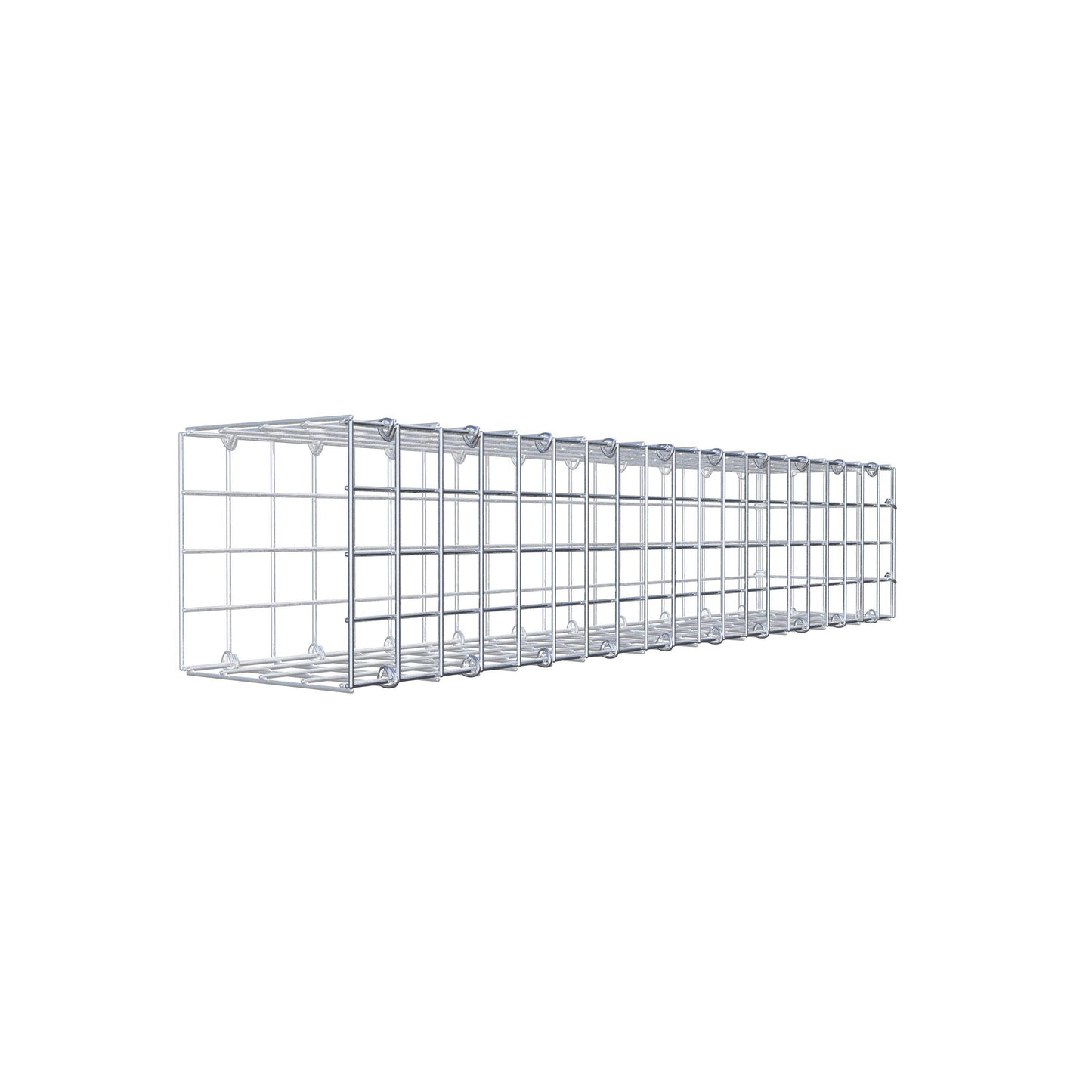 Fourche rapportée type 2 100 cm x 20 cm x 20 cm (L x H x P), mailles 5 cm x 5 cm, anneau C