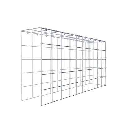 Type 4 oplegkorf 100 cm x 50 cm x 20 cm (L x H x D), maaswijdte 10 cm x 10 cm, C-ring