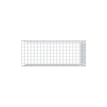 Monteret gabion type 4 100 cm x 60 cm x 40 cm (L x H x D), maskestørrelse 5 cm x 5 cm, C-ring