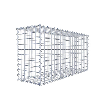 2er Set Gabionen 100 cm x 50 cm x 30 cm (L x H x T), Maschenweite 5 x 5 cm, Spirale