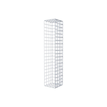 Fourche rapportée type 2 100 cm x 20 cm x 20 cm (L x H x P), mailles 5 cm x 5 cm, anneau C