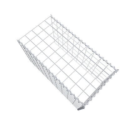 Add-on schanskorf type 4 100 cm x 60 cm x 50 cm (L x H x D), maaswijdte 10 cm x 10 cm, spiraal