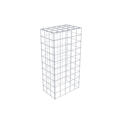 Type 3 oplegkorf 100 cm x 30 cm x 50 cm (L x H x D), maaswijdte 10 cm x 10 cm, C-ring