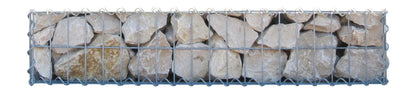 Schanskorf 100 cm x 20 cm x 30 cm (L x H x D), maaswijdte 5 cm x 10 cm, spiraalvormig