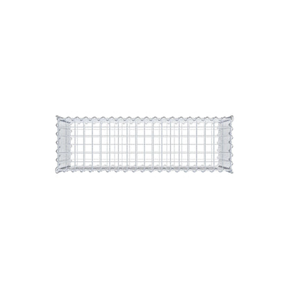 Gabion 100 cm x 50 cm x 30 cm (L x H x P), mailles 5 cm x 5 cm, spirale