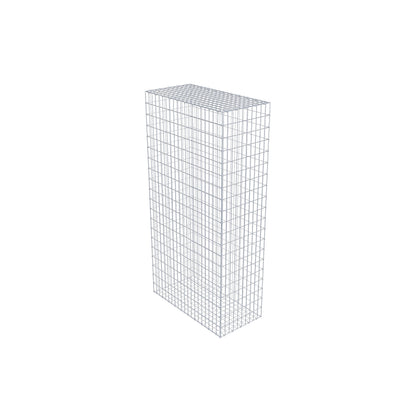 Schanskorf 200 cm x 100 cm x 50 cm (L x H x D), maaswijdte 5 cm x 10 cm, C-ring
