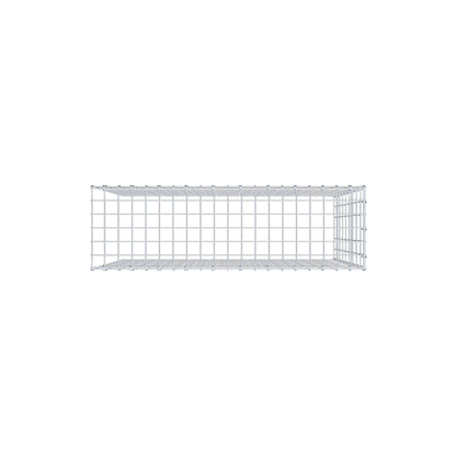 Gavión adicional tipo 4 100 cm x 90 cm x 30 cm (L x A x P), malla 5 cm x 10 cm, anillo en C