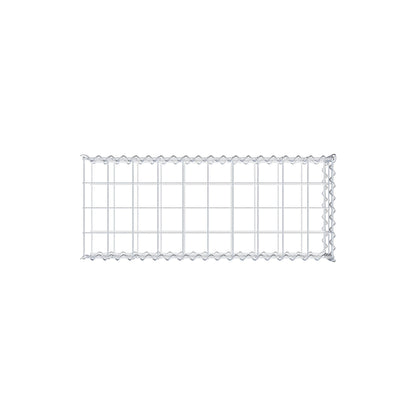 Add-on schanskorf type 2 100 cm x 20 cm x 40 cm (L x H x D), maaswijdte 10 cm x 10 cm, spiraal