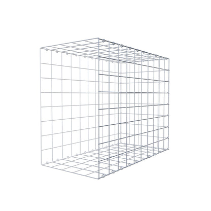 Type 2 oplegkorf 100 cm x 80 cm x 50 cm (L x H x D), maaswijdte 10 cm x 10 cm, C-ring