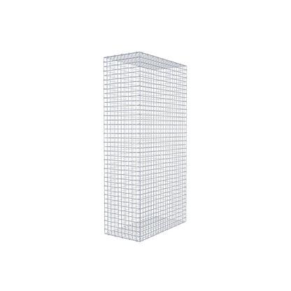 Gabion 200 cm x 100 cm x 50 cm (L x H x D), maskestørrelse 5 cm x 5 cm, C-ring