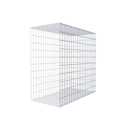 Monteret gabion type 2 100 cm x 100 cm x 50 cm, maskestørrelse 5 cm x 10 cm, C-ring