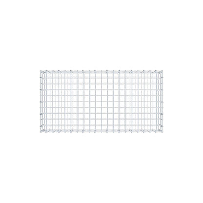 Schanskorf 100 cm x 20 cm x 50 cm (L x H x D), maaswijdte 5 cm x 10 cm, C-ring