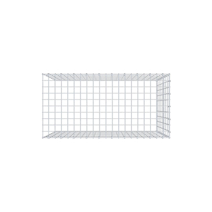 Opzetpaal type 4 100 cm x 80 cm x 50 cm (L x H x D), maaswijdte 5 cm x 10 cm, C-ring