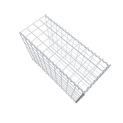 Add-on schanskorf type 2 100 cm x 70 cm x 40 cm (L x H x D), maaswijdte 10 cm x 10 cm, spiraal
