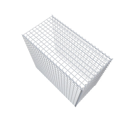 Add-on schanskorf type 4 100 cm x 90 cm x 50 cm (L x H x D), maaswijdte 5 cm x 5 cm, spiraalvormig