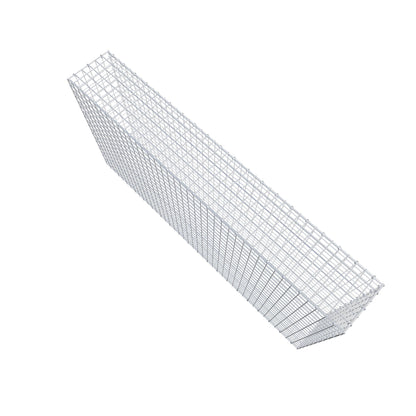 Gabion 200 cm x 100 cm x 30 cm (L x H x D), maskstorlek 5 cm x 5 cm, C-ring