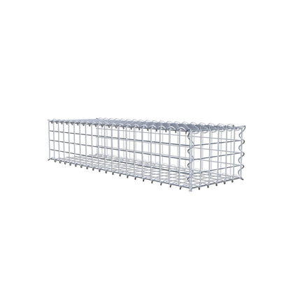 Gabião tipo 2 100 cm x 20 cm x 30 cm (C x A x P), malhagem 5 cm x 5 cm, espiral