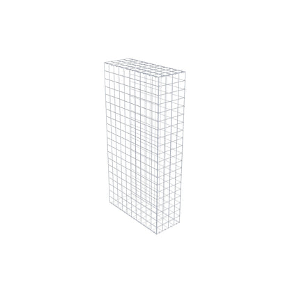 Fourche rapportée type 2 200 cm x 100 cm x 40 cm (L x H x P), maille 10 cm x 10 cm, anneau en C