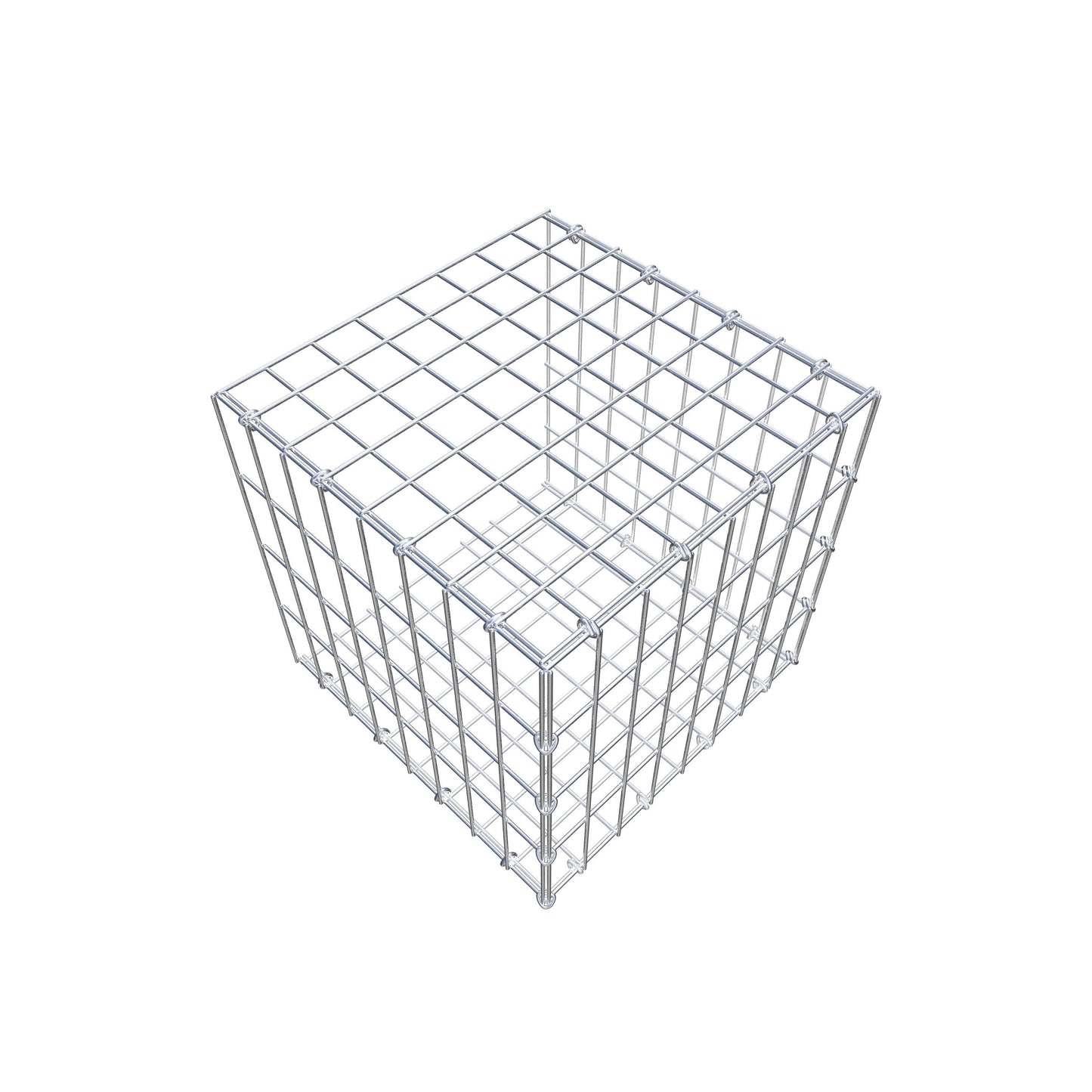 Add-on schanskorf type 2 40 cm x 40 cm x 40 cm, maaswijdte 5 cm x 10 cm, C-ring
