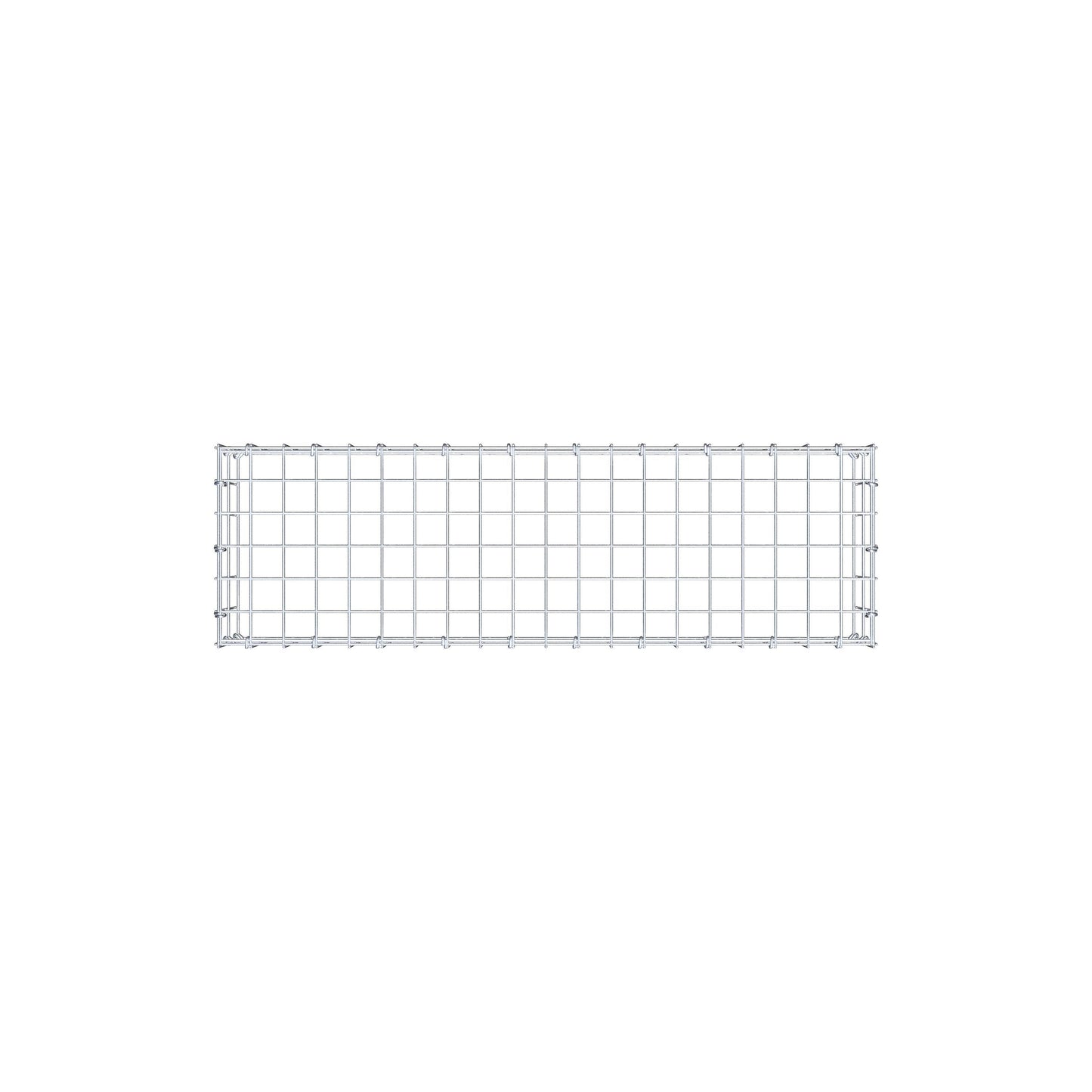 Gavión complementario de tipo 3 100 cm x 20 cm x 30 cm (L x A x P), malla 5 cm x 10 cm, anillo en C