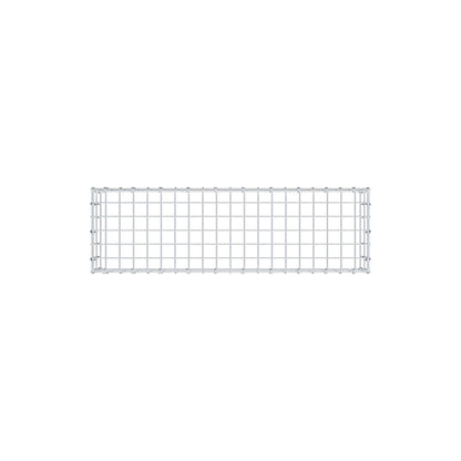 Gavión complementario de tipo 3 100 cm x 20 cm x 30 cm (L x A x P), malla 5 cm x 10 cm, anillo en C