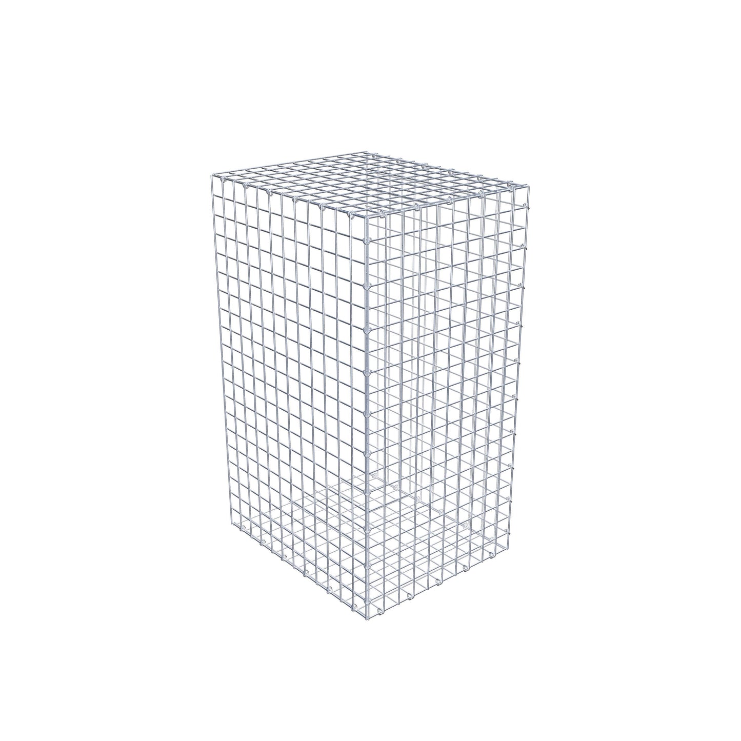 Fourche rapportée type 2 100 cm x 60 cm x 50 cm (L x H x P), mailles 5 cm x 5 cm, anneau C