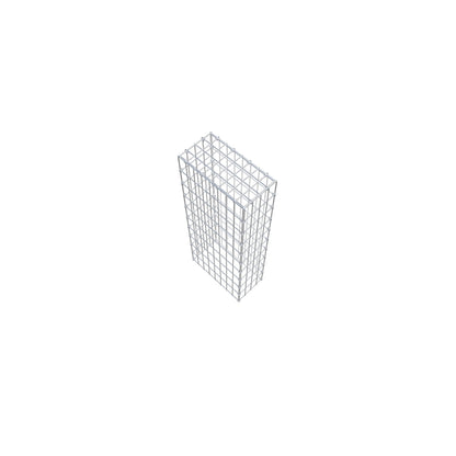 Type 3 oplegkorf 100 cm x 40 cm x 20 cm (L x H x D), maaswijdte 5 cm x 10 cm, C-ring