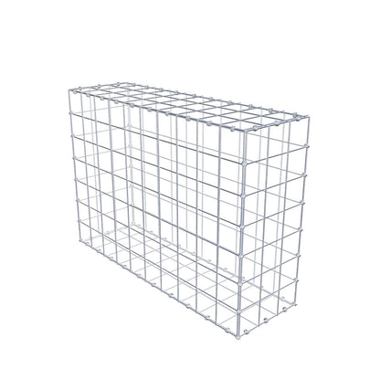 Gabion 100 cm x 70 cm x 30 cm (L x H x D), mesh size 10 x 10 cm, spiral ring