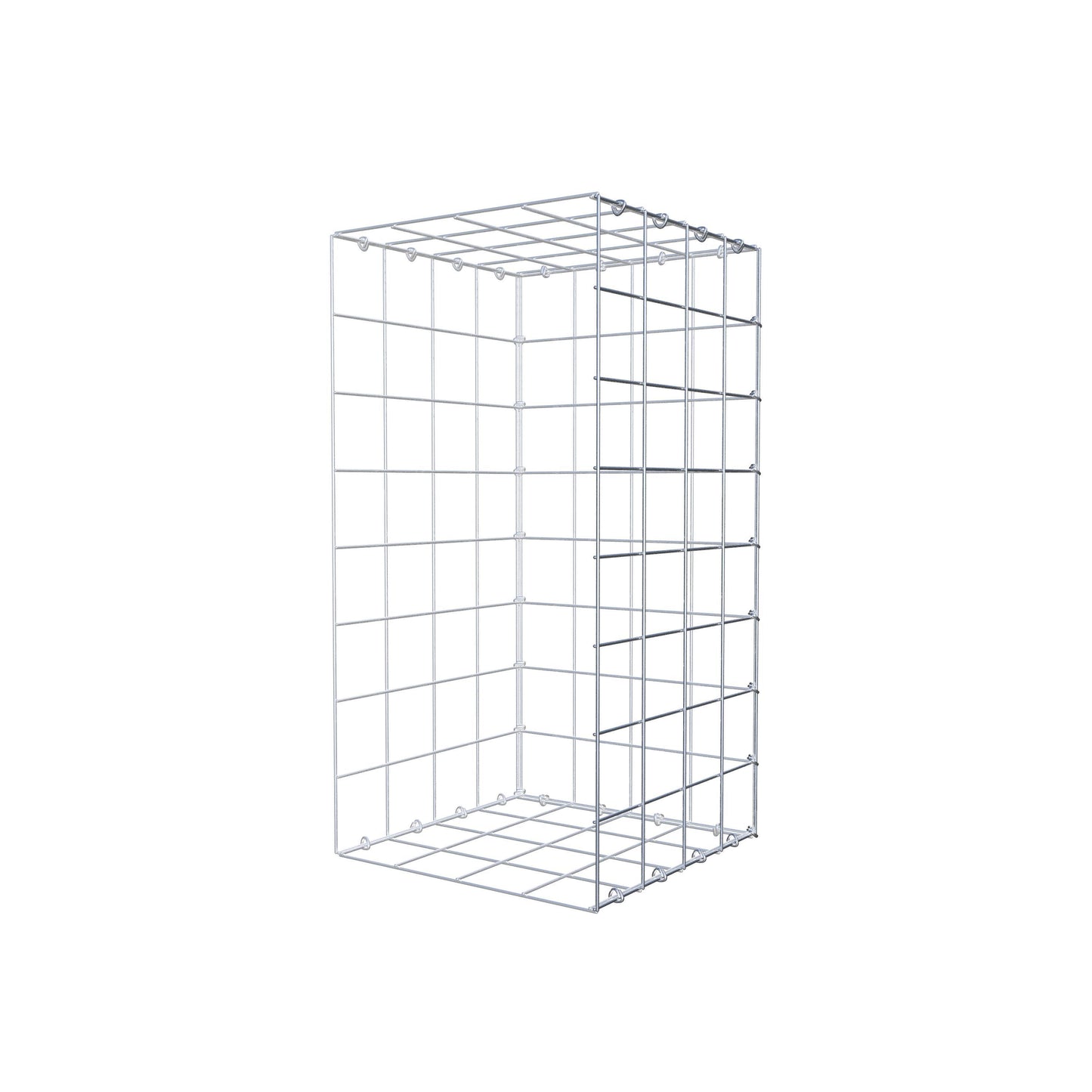 Pile aggiuntivo tipo 2 80 cm x 40 cm x 40 cm (L x H x P), maglia 10 cm x 10 cm, anello a C