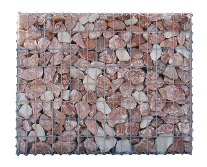 2er Set Gabionen 100 cm x 80 cm x 30 cm (L x H x T), Maschenweite 5 x 10 cm, Spirale