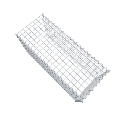 Add-on schanskorf type 4 100 cm x 50 cm x 40 cm (L x H x D), maaswijdte 5 cm x 5 cm, spiraalvormig