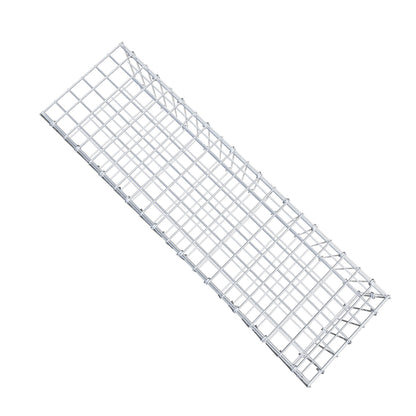 Fourche rapportée type 2 100 cm x 20 cm x 30 cm, mailles 5 cm x 10 cm, anneau en C