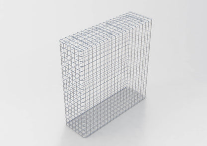 Gavión galvanizado en caliente 102 cm x 102 cm x 32 cm, malla 5 cm x 5 cm, totalmente soldado