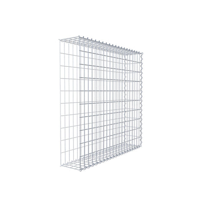 Add-on schanskorf type 2 100 cm x 100 cm x 20 cm (L x H x D), maaswijdte 5 cm x 10 cm, spiraalvormig