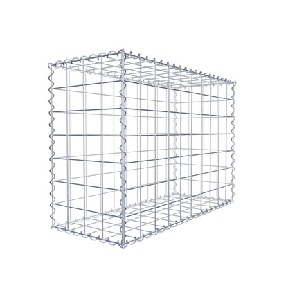 Gabion 100 cm x 70 cm x 40 cm (L x H x D), maskstorlek 10 cm x 10 cm, spiral