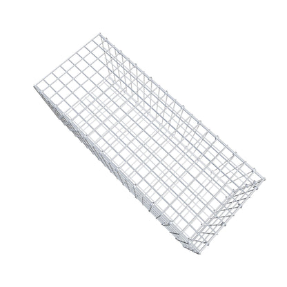 Opzetpaal type 2 100 cm x 40 cm x 40 cm, maaswijdte 5 cm x 10 cm, C-ring