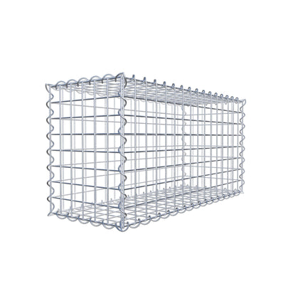 Gabion 80 cm x 40 cm x 30 cm (L x H x D), mesh size 5 cm x 5 cm, spiral