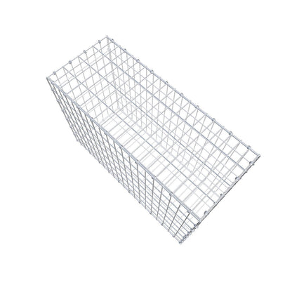 Gabion 100 cm x 70 cm x 40 cm (L x H x D), maskestørrelse 5 x 10 cm, spiralring