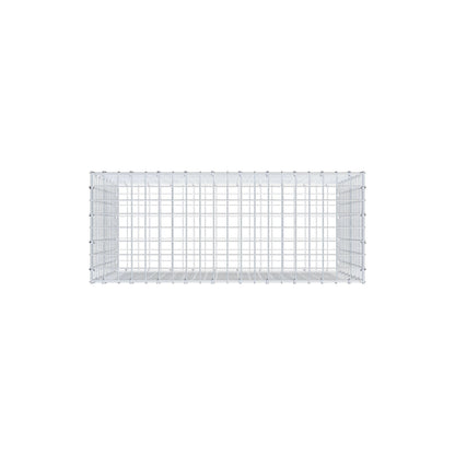 Gabion 100 cm x 70 cm x 40 cm (L x H x D), mesh size 5 cm x 5 cm, C-ring